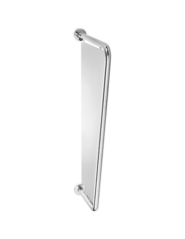 Urinal partitions, stainless steel, matt