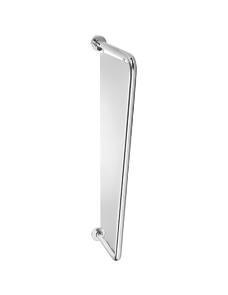 Urinal partitions, stainless steel, matt