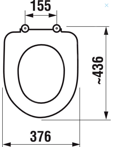 Jika Deep stāvošs pods, paaugstināts (50cm) ar poda vāku, 823616 balts - 6