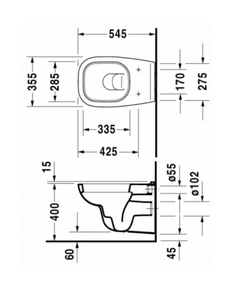 D-Code wall hung toilet set, SC - 11 D-Code wall hung toilet set, SC - 11