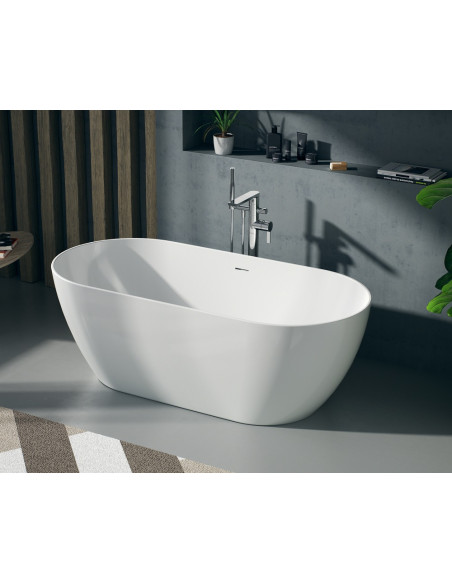 Duravit DuraKanto 700561, 1680x800mm White Freestanding Bath - 5