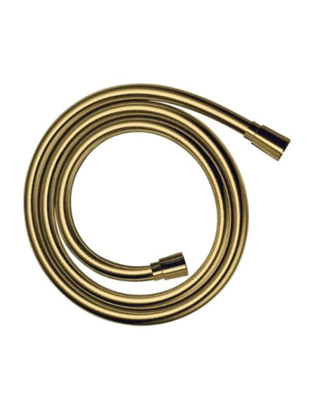 Isiflex dušas pievads 1.6m, pulēts zelts