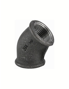 Līkums I-I 45^ 1/2", čuguns, 120 M