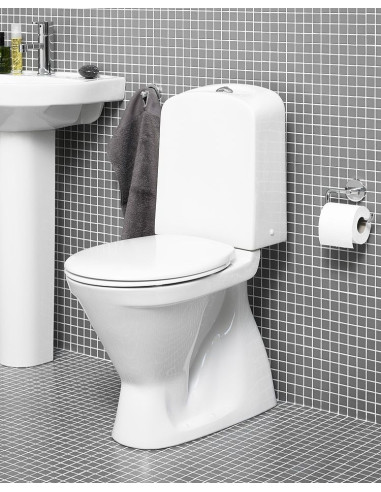 Tualetes pods Nordic3 3500 slēpts S veida savienojums bez tualetes poda vāka