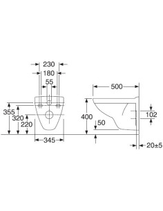 Piekaramais pods Nautic 5530 Bez poda vāka, Ceramicplus 2
