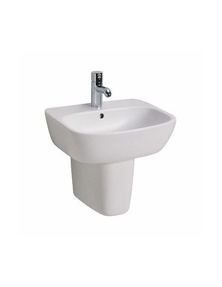 Style izlietne 55x45cm ar atveri maisītājam, ar pārplūdi Style izlietne 55x45cm ar atveri maisītājam, ar pārplūdi