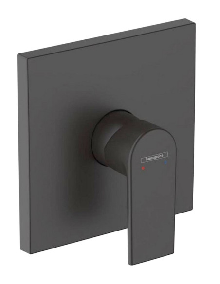 Vernis Shape iebūvējams dušas maisītājs, virsapmetuma, matēts melns Vernis Shape iebūvējams dušas maisītājs, virsapmetuma, matēts melns