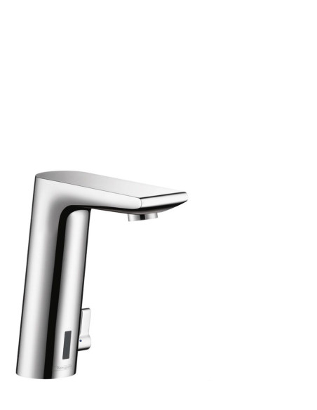 Metris S elektriskais izlietnes maisītājs 6V, ar temperatūras regulāciju, hroms Metris S elektriskais izlietnes maisītājs 6V, ar temperatūras regulāciju, hroms