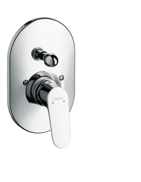 Focus vannas maisītāja virsapmetuma daļa, ovālas formas, hroms Focus vannas maisītāja virsapmetuma daļa, ovālas formas, hroms