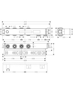 RainSelect dušas termostata zemapmetuma daļa, 2 funkcijas 2