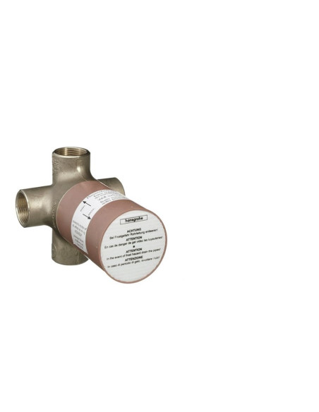 Zemapmetuma ventīlis 1/2" ar trīs izejām Zemapmetuma ventīlis 1/2" ar trīs izejām