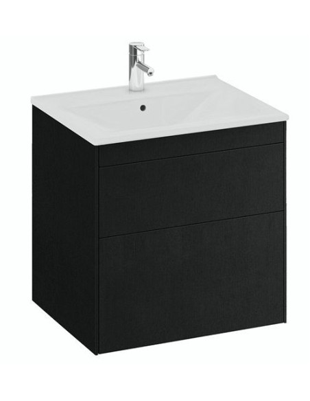 Ifo Sense izlietnes skapis melns ozols SU 60 S2