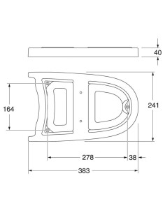 pamatnes paaugstinājums Nautic 5510 tualetes podam 2
