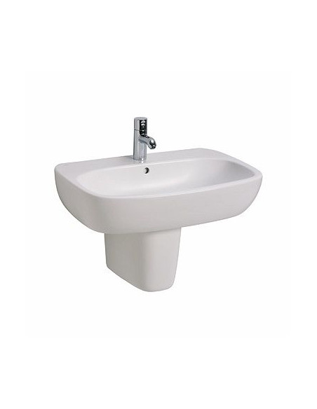 Style izlietne 60x46cm ar atveri maisītājam, ar pārplūdi Style izlietne 60x46cm ar atveri maisītājam, ar pārplūdi