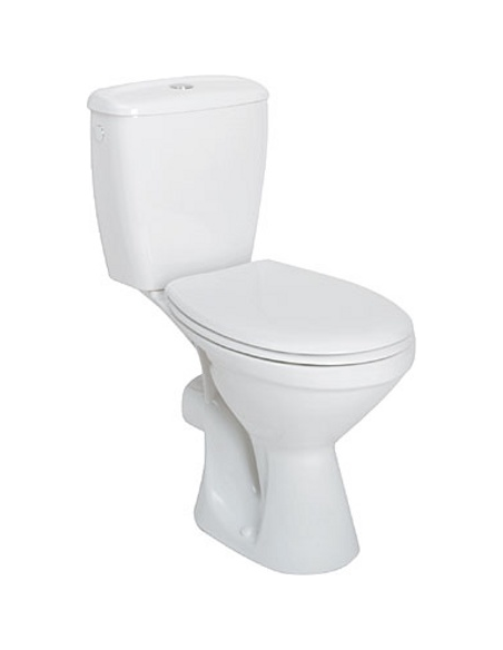 Idol WC pods ar horizontālu izvadu, tvertne 3/6l ar pievadu no apakšas, mīkstais vāks Idol WC pods ar horizontālu izvadu, tvertne 3/6l ar pievadu no apakšas, mīkstais vāks