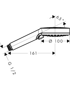 Vernis Blend rokas duša, matēts melns 2