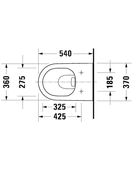 D-Neo Rimless sienas WC poda komplekts, balts D-Neo Rimless sienas WC poda komplekts, balts