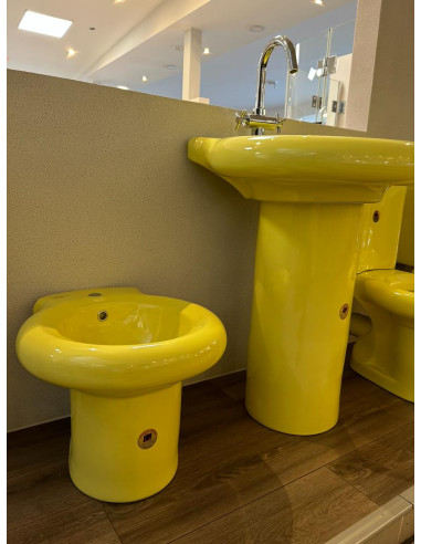 Bidet pot 53.5x49x40, Gravena Conio, yellow - 3