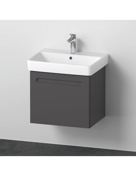Duravit No.1 set - sink with cabinet, 60 cm, graphite matt - 3 Duravit No.1 set - sink with cabinet, 60 cm, graphite matt - 3