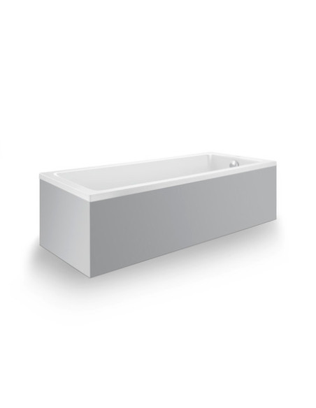 Duravit No.1 taisnstūra vanna 150x70cm, white - 6