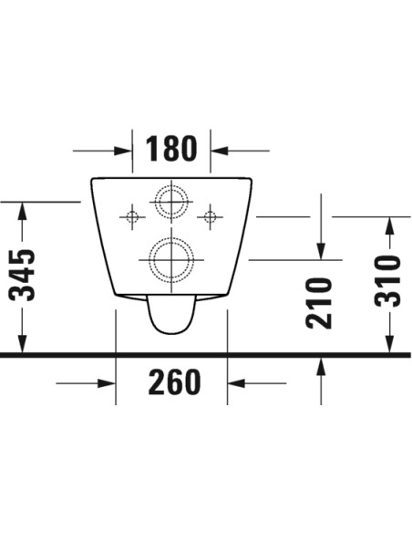 Duravit Architec piekarams pods ar SC vāku, melna matēts - 6