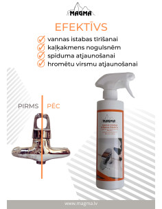 Vannas istabas tīrīšanas līdzeklis 500ml, Magma 2