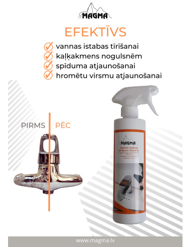 Vannitoa puhastusvahend 500ml, Magma - 2