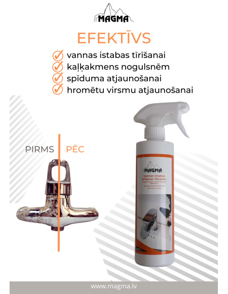 Bathroom cleaner 500ml, Magma - 2