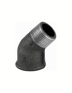 Līkums I-Ā 45^ 1/2", čuguns, 121 M