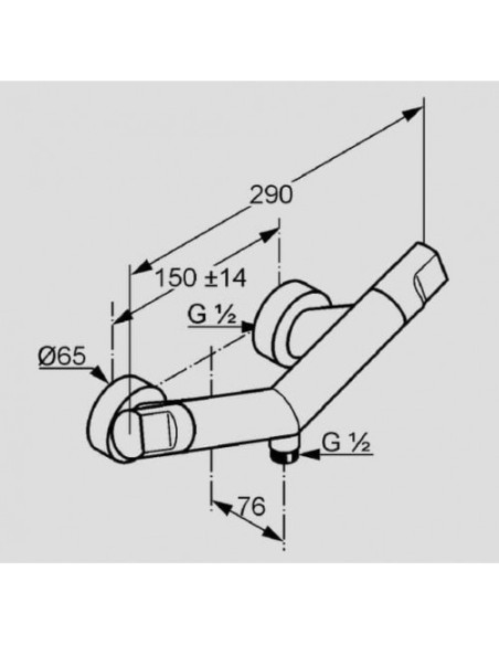 Смеситель для душа 577100530 NEW-WAWES - 1 Смеситель для душа 577100530 NEW-WAWES - 1