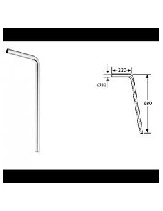 Вывод сифона в пол D32, 84500805,680x220 - 1 2