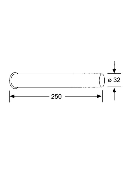 Sifoontoru 32x250mm 84506605-00 - 2