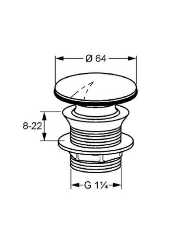 Notece 1.1/4*x64x(8-22), 1042205-00 - 1