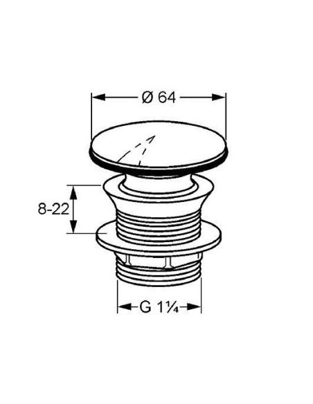 Notece 1.1/4*x64x(8-22), 1042205-00 - 1