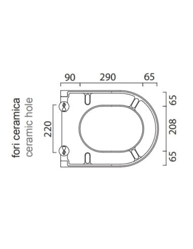 Catalano poda vāks soft close Zero 54 podam - 3
