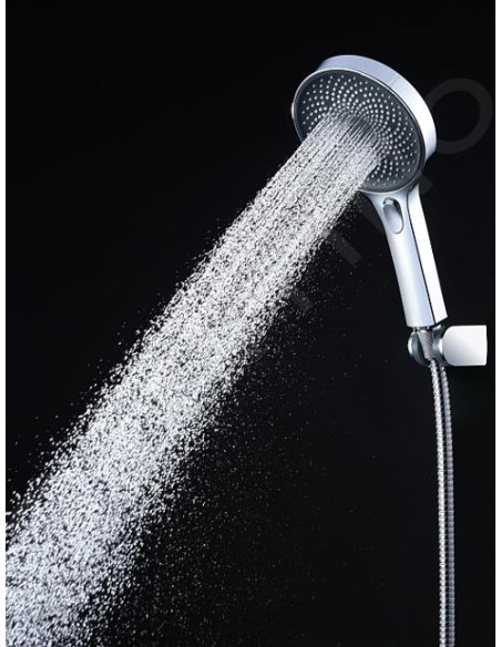 kielle Oudee - Shower set with thermostatic mixer tap, 26 cm, 3 spray modes, chrome/white/black 20602000 - 5 kielle Oudee - Shower set with thermostatic mixer tap, 26 cm, 3 spray modes, chrome/white/black 20602000 - 5
