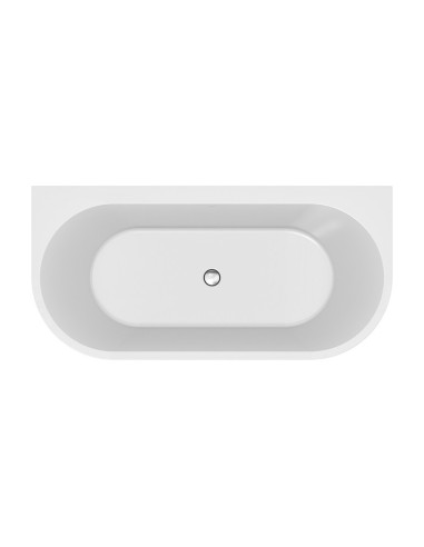 Back-to-wall CREA freestanding bathtub 170x82cm - 1