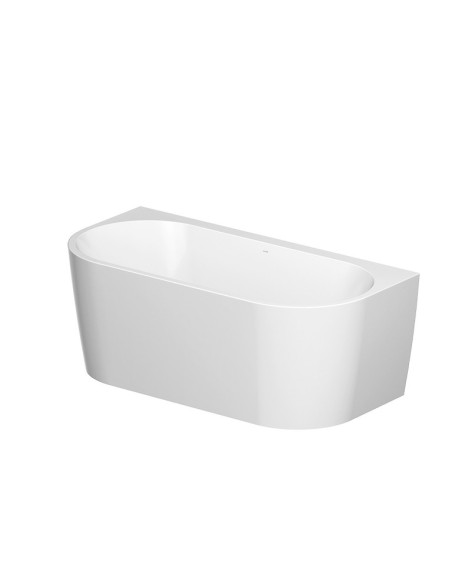 Back-to-wall CREA freestanding bathtub 170x82cm - 2