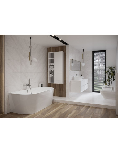 Cersanit eraldiseisev/seinavann CREA S301-301, 170x82cm - 7