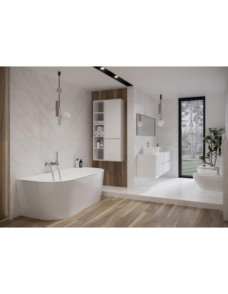 Cersanit eraldiseisev/seinavann CREA S301-301, 170x82cm - 7