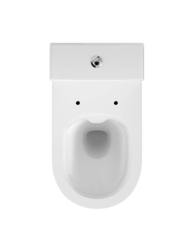 Cersanit CREA WC compact toilet with lid and cistern - 2