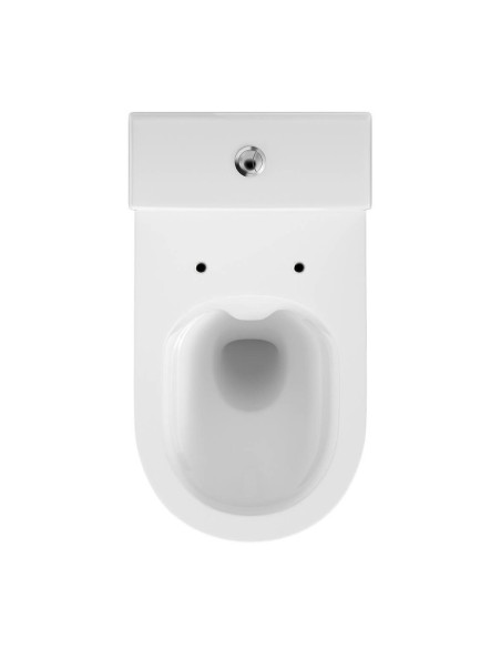 Cersanit CREA WC compact toilet with lid and cistern - 2