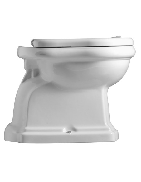 Kerasan Retro tualetes pods ar cisternu, horizont. izvads, balts 1011 01+1082 01 - 3