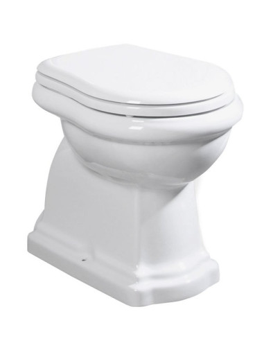 Kerasan Retro tualetes pods ar cisternu, horizont. izvads, balts 1011 01+1082 01 - 4