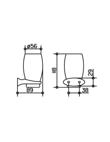 Держатель стакана CLEO - 2