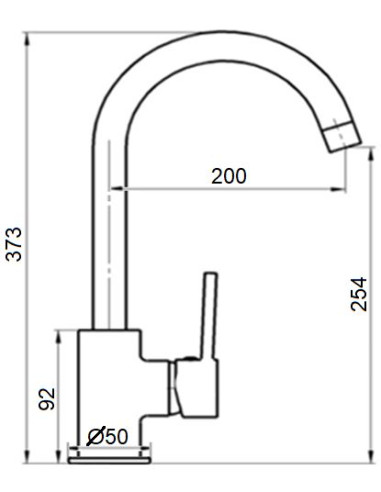 Köögisegisti, must MG2655-M, Bērzupe - 2