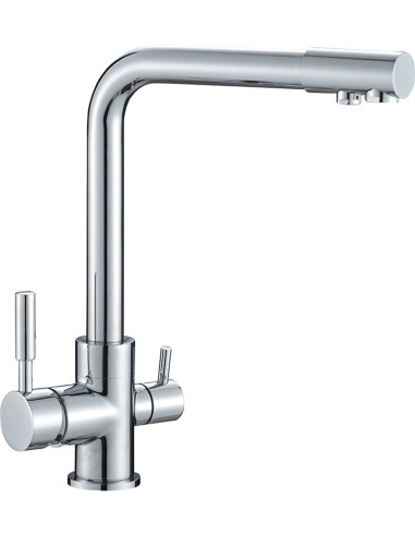 Virtuves izlietnes krāns ar izvadu filtrētam ūdenim MG-2058, ABAVA - 6