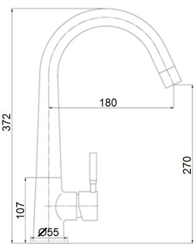Kitchen sink faucet MG-2053, ABAVA - 5