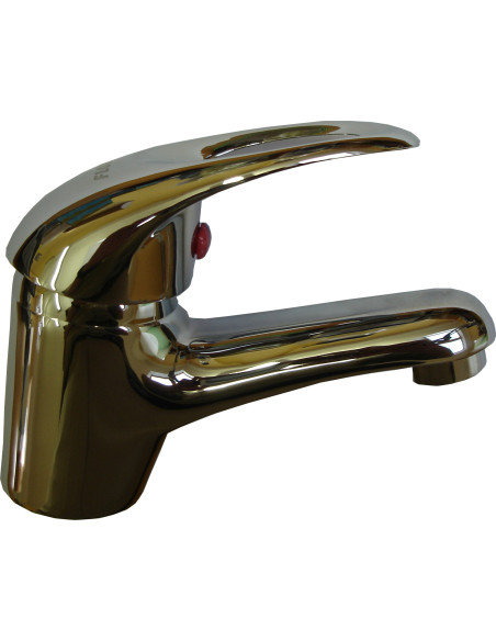 Flory Ceramic sink faucet without drain FS1135-6, chrome - 1 Flory Ceramic sink faucet without drain FS1135-6, chrome - 1