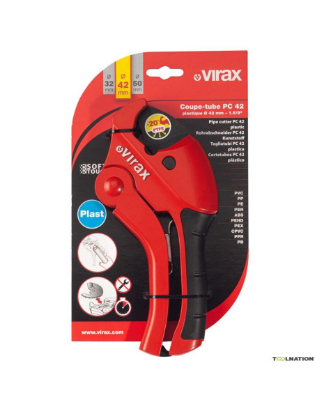Plastmasas cauruļu griezējs VIRAX PC 42 - 2 Plastmasas cauruļu griezējs VIRAX PC 42 - 2